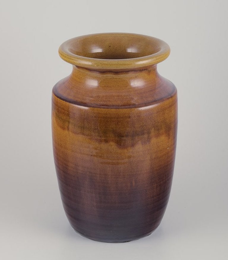 Nils Kahler for Kahler, Denmark. Large ceramic vase. 1960s. - 2