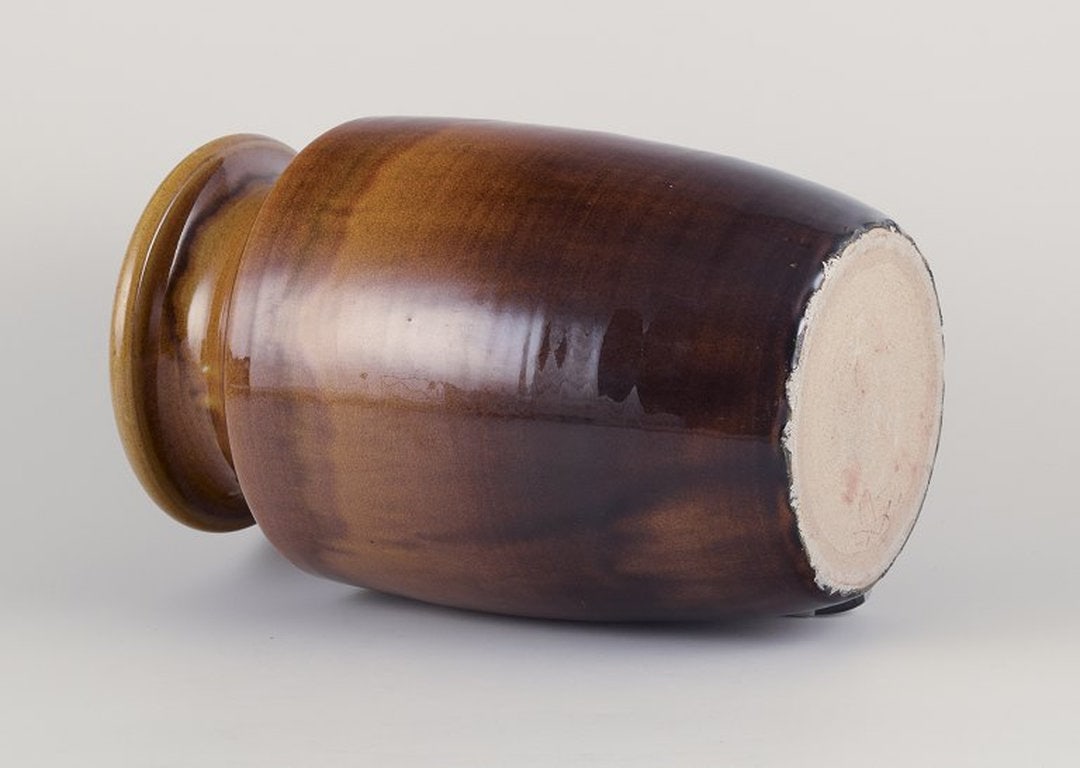 Nils Kahler for Kahler, Denmark. Large ceramic vase. 1960s. - 5
