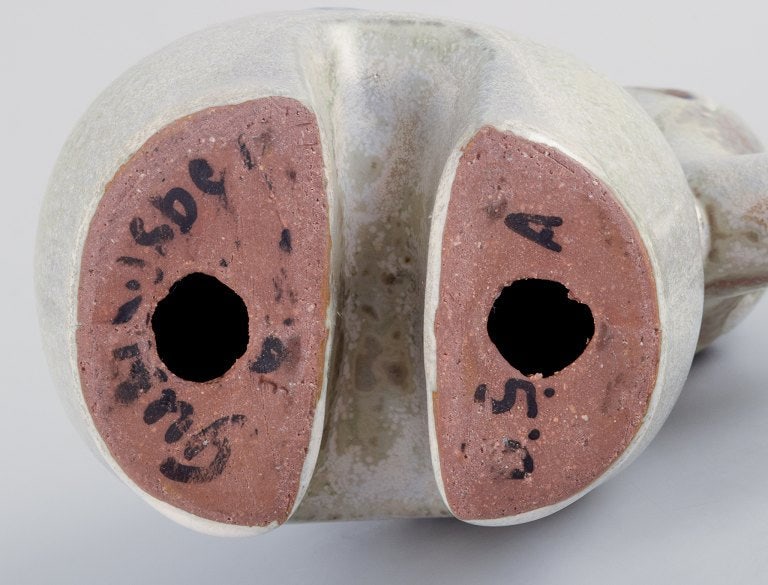 Britt-Louise Sundell for Gustavsberg. Ringo 1 baby elephant in glazed ceramics. - 6