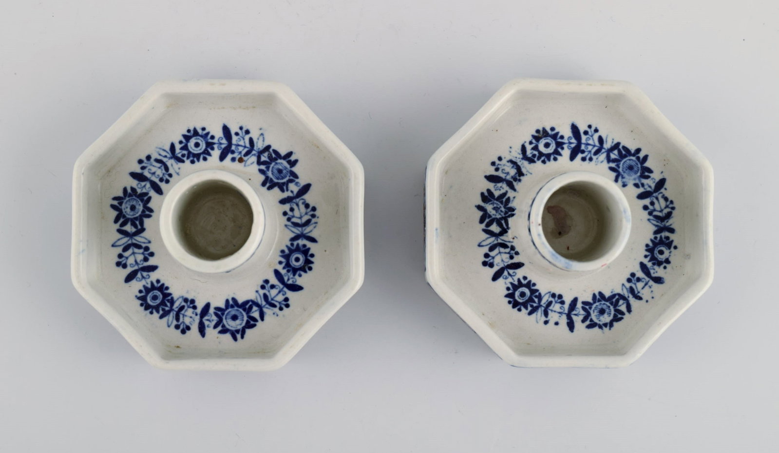 Arabia, Finland. Two candlesticks, two dishes, two tea caddies and a jug in glazed stoneware. Retro, - 4