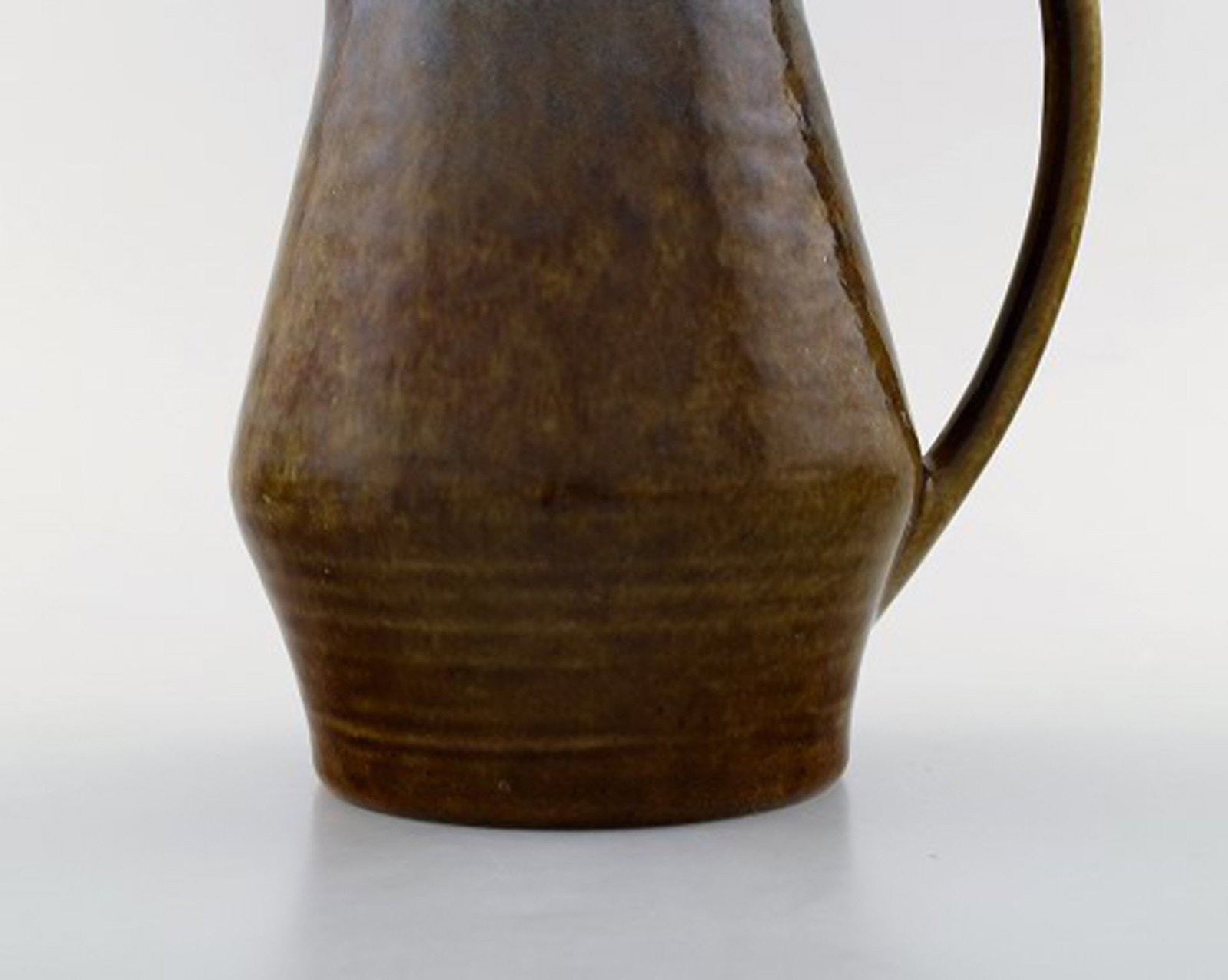 Carl Harry Stalhane for Rorstrand. Jug with lid in glazed stoneware. - 5