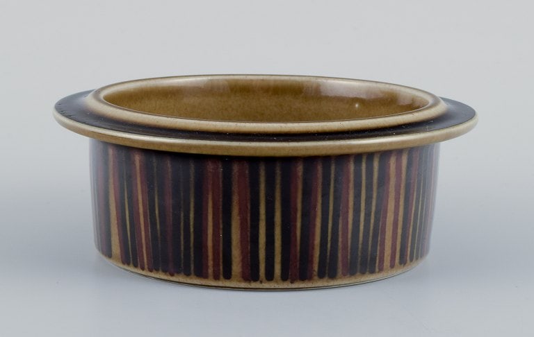 Gunvor Olin-Gronqvist for Arabia, "Cosmos," three bowls. Stoneware in a retro style. Glazed in - 3