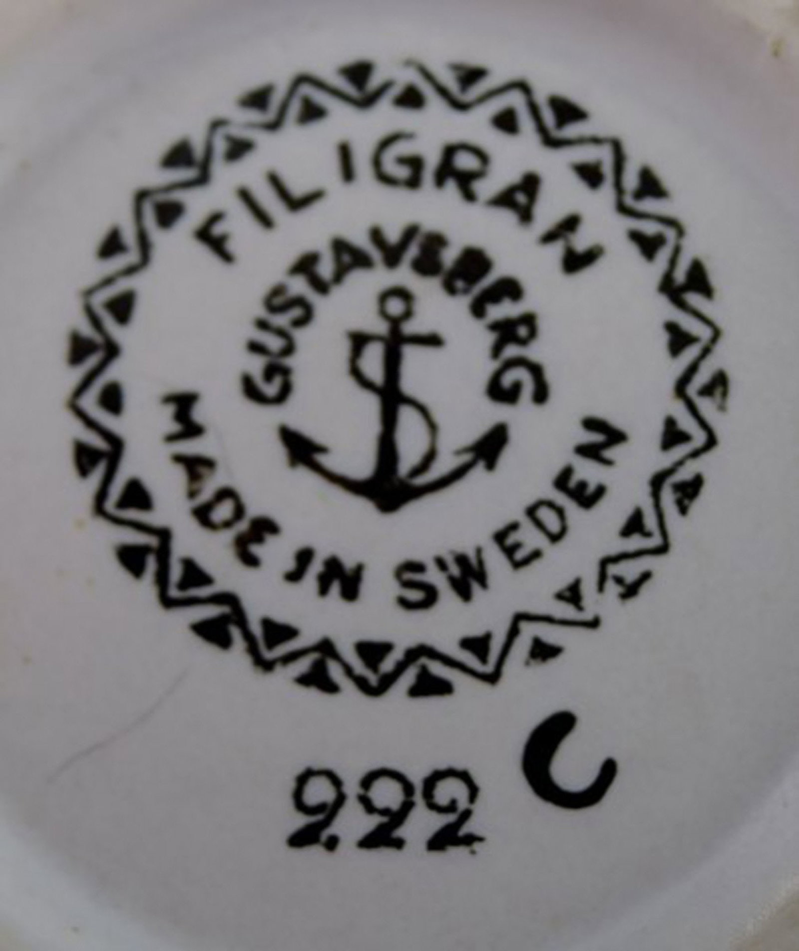 Stig Lindberg (1916-1982), Gustavsberg "Filigran" ceramic bowl with lid. - 5