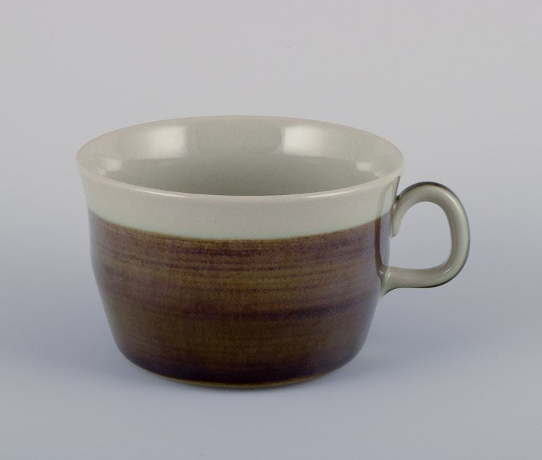 Marianne Westman (1928-2017) for Rorstrand. Stoneware from the "Maya" series. Two large coffeecups - 6