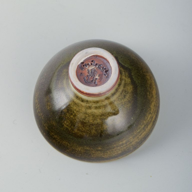 Berndt Friberg for Gustavsberg, Sweden. Small, elegant stoneware bowl with simple, balanced form. - 4
