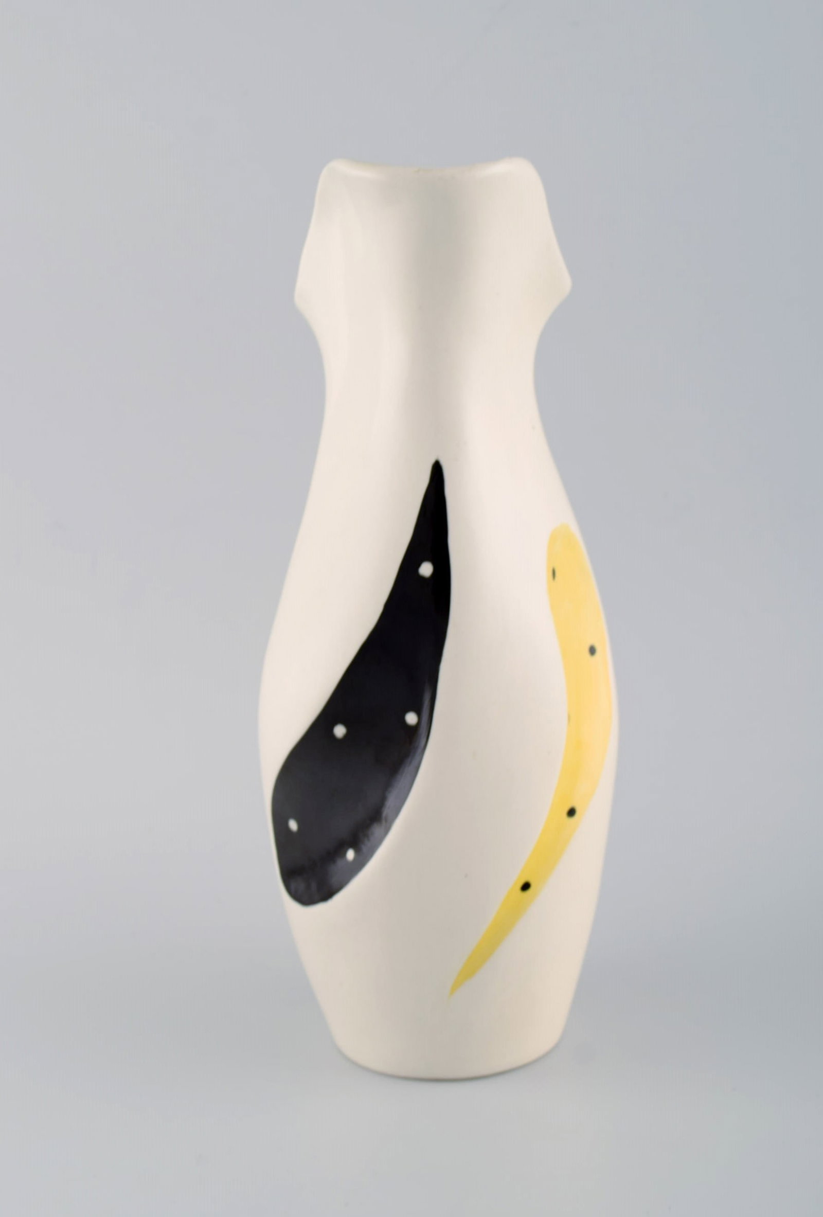 Burleigh Ware, England. Vase in glazed ceramics. Modernist design, mid 20th century. - 2