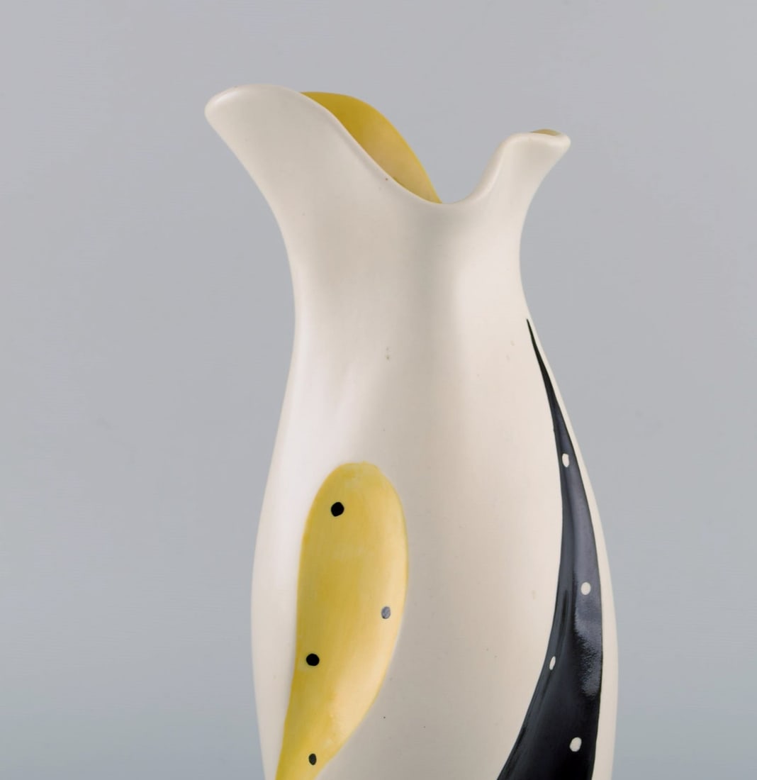 Burleigh Ware, England. Vase in glazed ceramics. Modernist design, mid 20th century. - 5