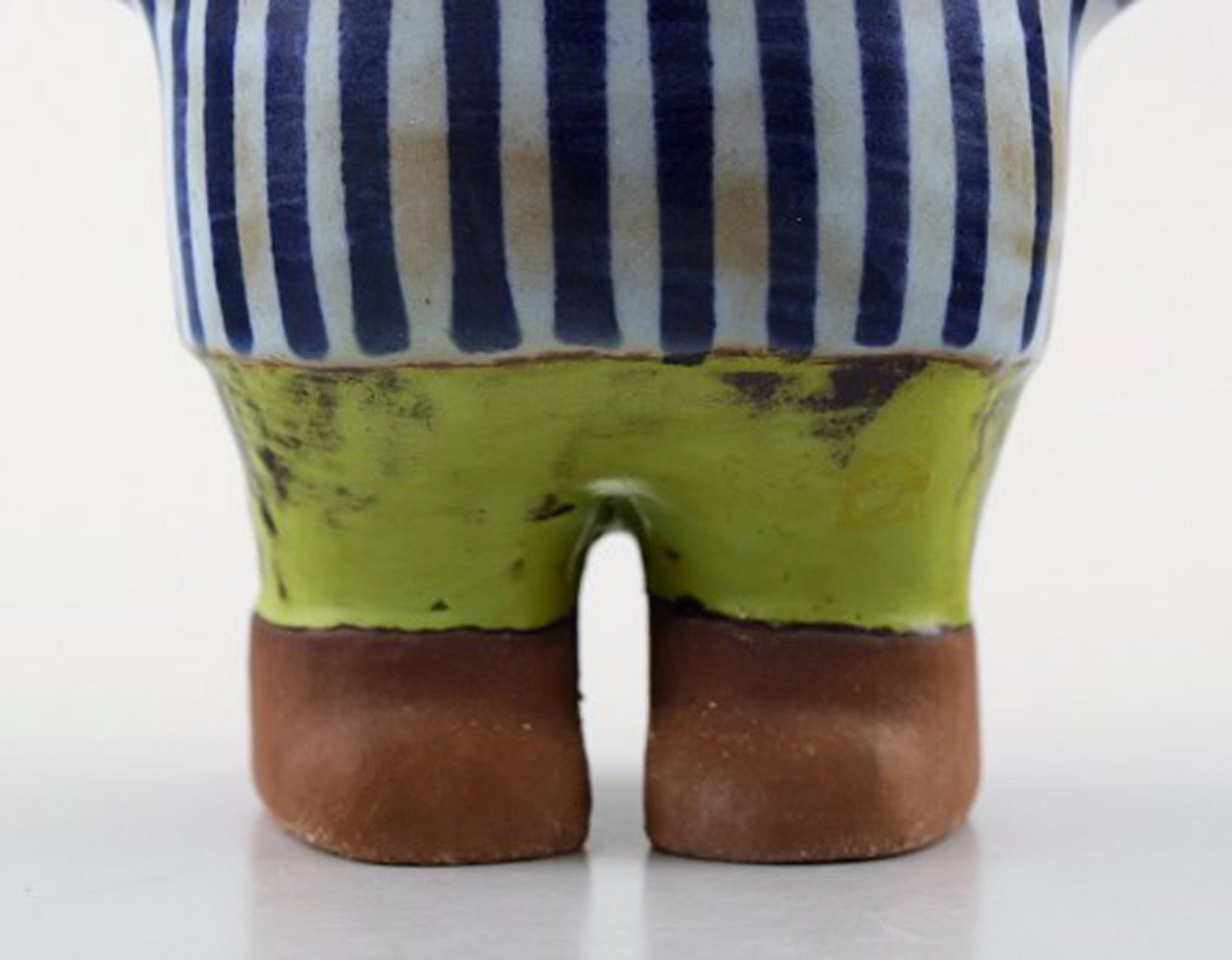Lisa Larson for Gustavsberg. Stoneware figure "Kalle". - 6