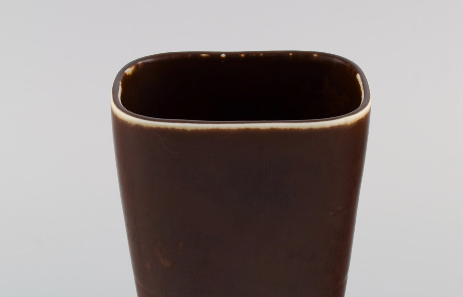 Carl Harry Stalhane (1920-1990) for Rorstrand. Vase in glazed ceramics with checkered design. - 5