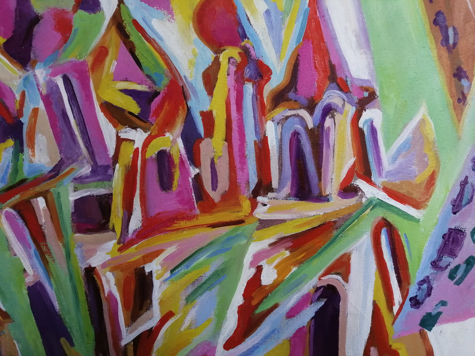 Oil painting Moscow Vadim Os'onov - 7