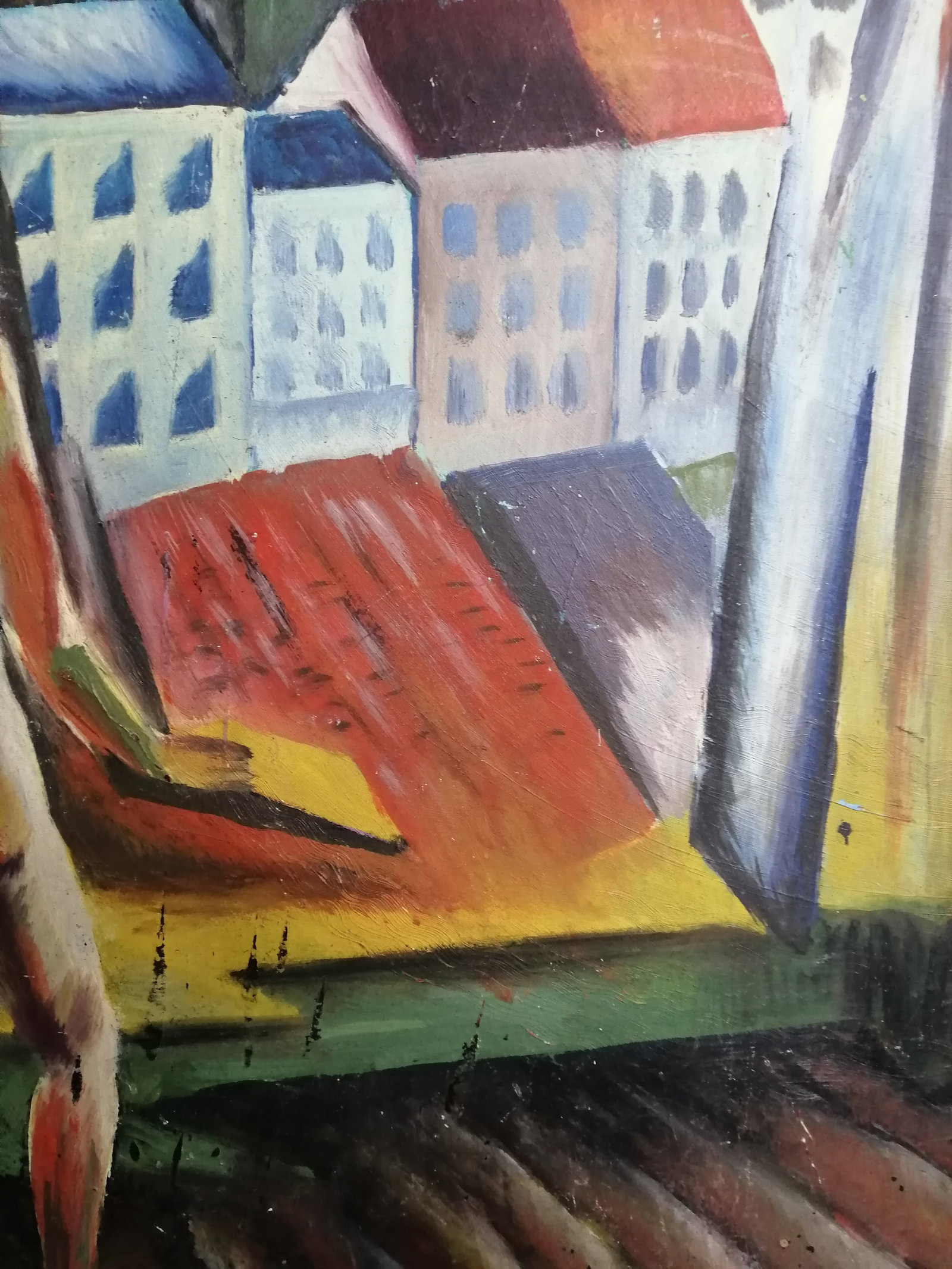 Oil painting And let the whole world wait Vadim Os'onov - 7