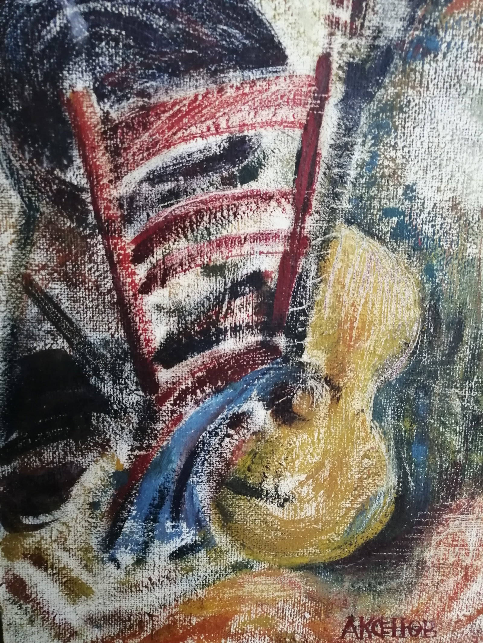 Oil painting Guitar Vadim Os'onov - 2