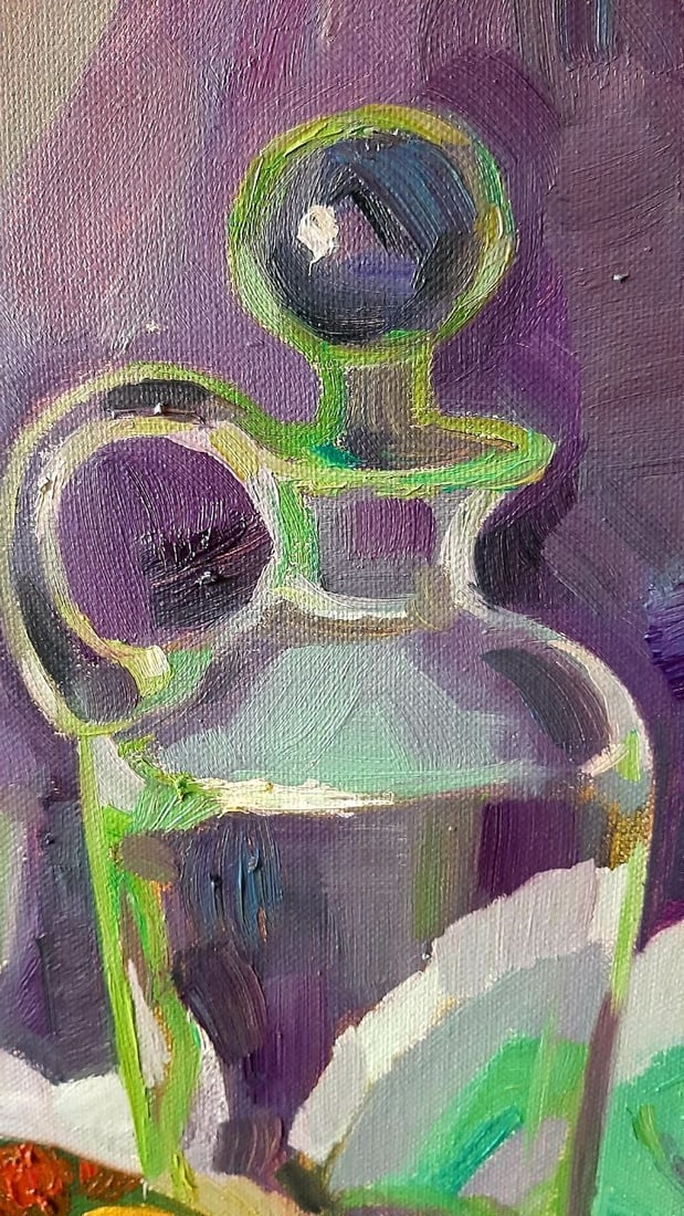Abstract Oil painting Still life with pumpkins Tetyana Shulyak - 3