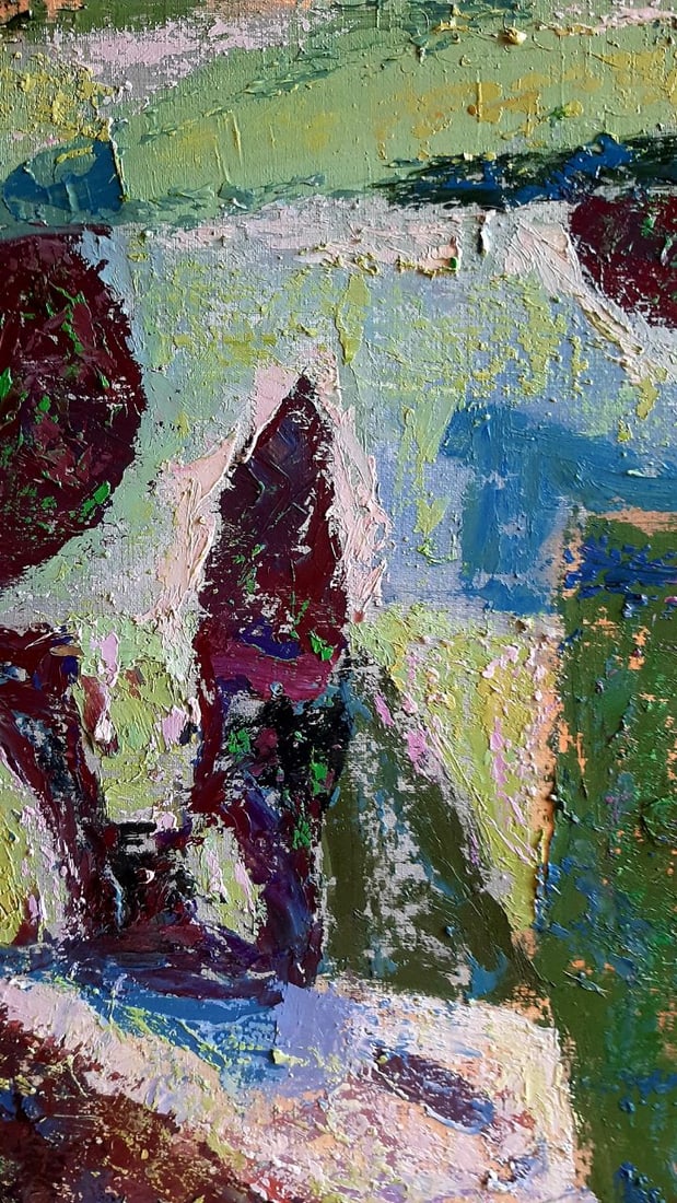 Abstract Oil painting Montenegro Tetyana Shulyak - 6