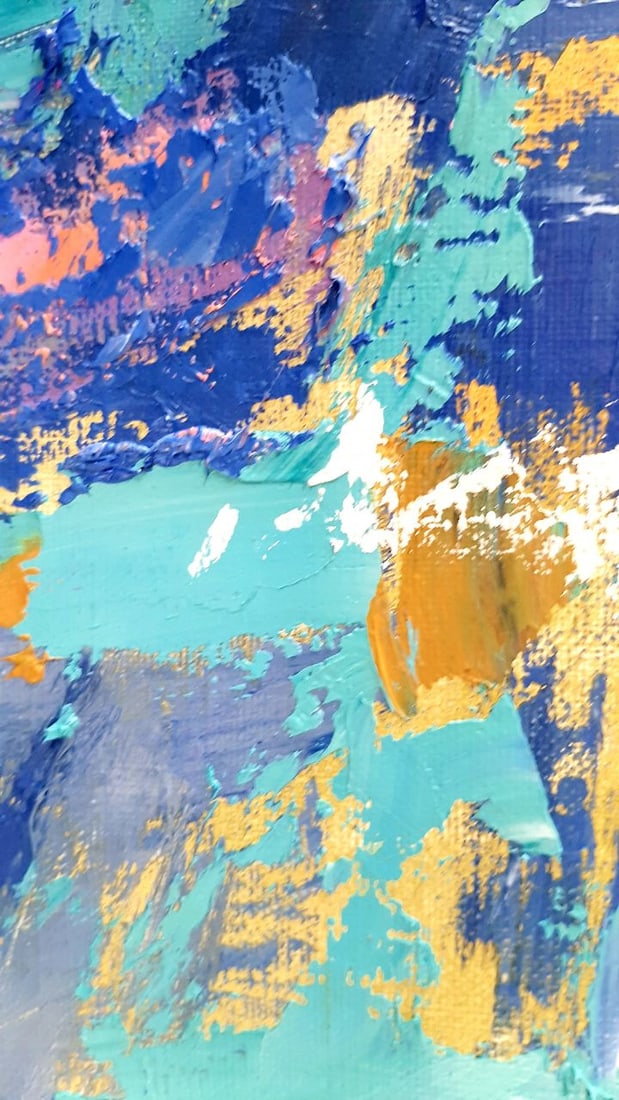 Abstract Oil painting Seaway Tetyana Shulyak - 4
