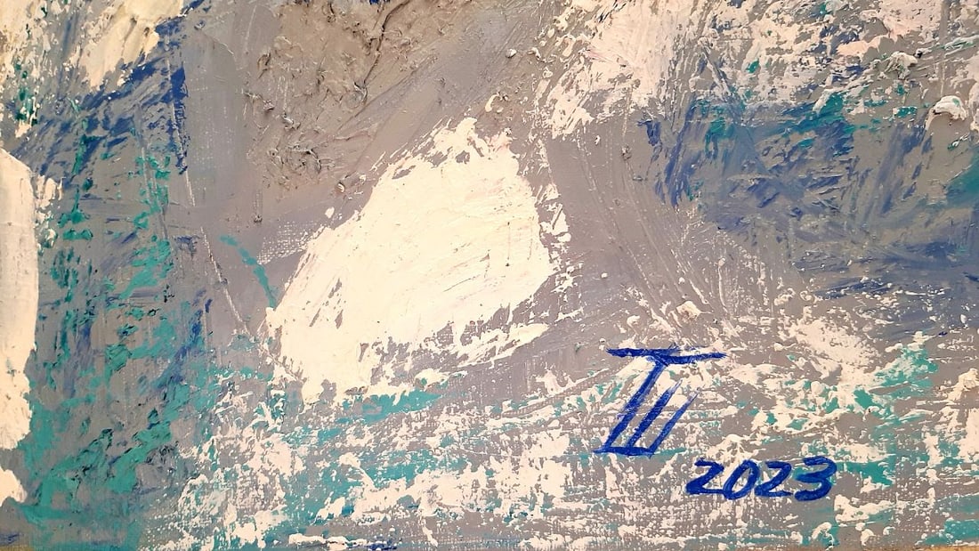 Abstract Oil painting Seaway Tetyana Shulyak - 5