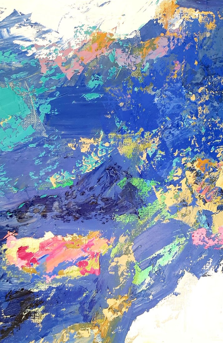 Abstract Oil painting Seaway Tetyana Shulyak - 6