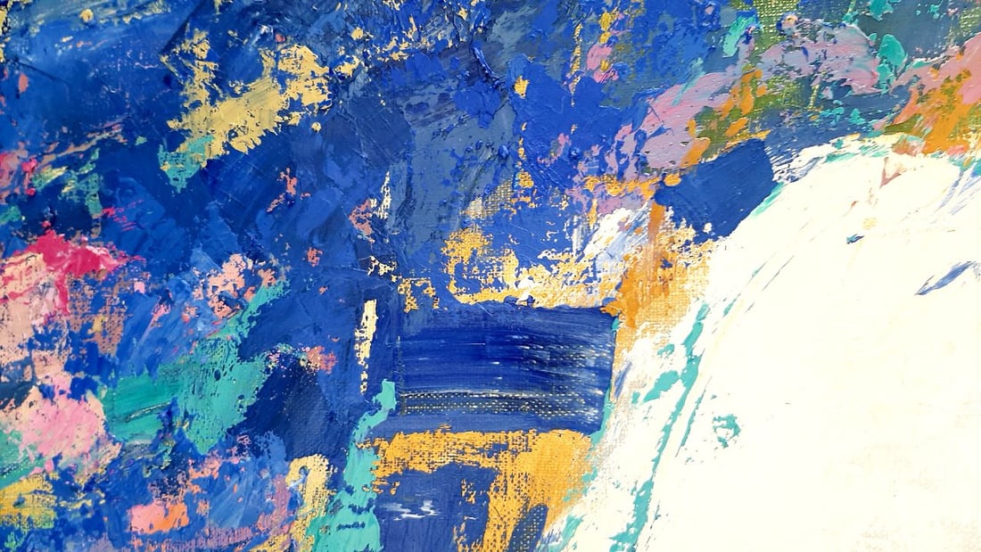 Abstract Oil painting Seaway Tetyana Shulyak - 7