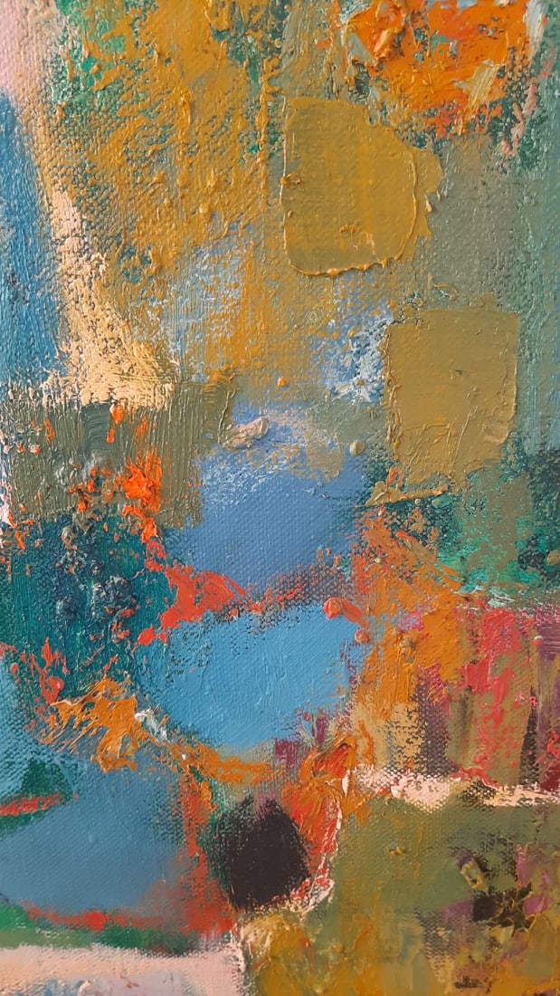 Abstract Oil painting May flowering Tetyana Shulyak - 4