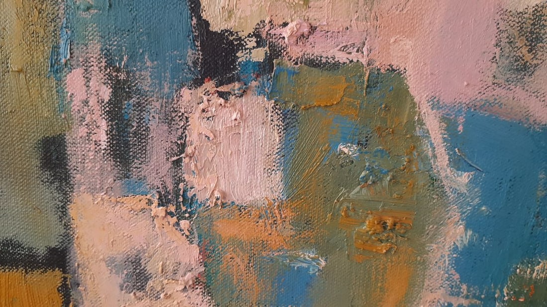 Abstract Oil painting May flowering Tetyana Shulyak - 6