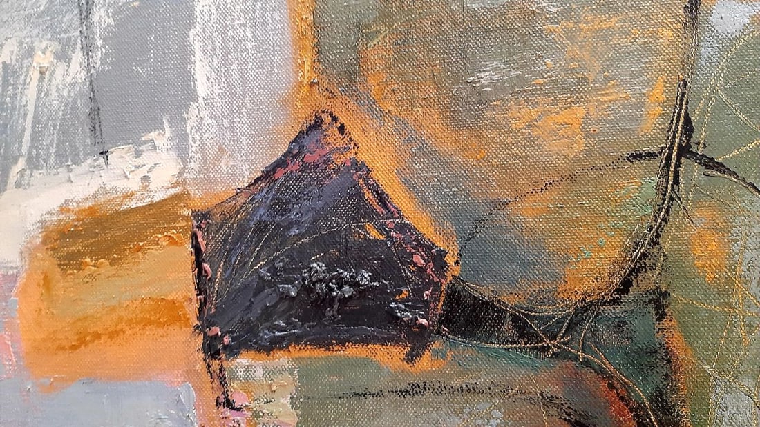 Abstract Oil painting signs Tetyana Shulyak - 4