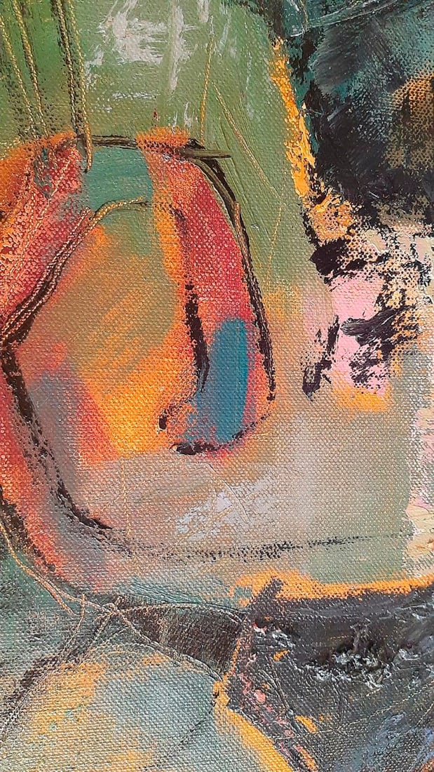 Abstract Oil painting signs Tetyana Shulyak - 5