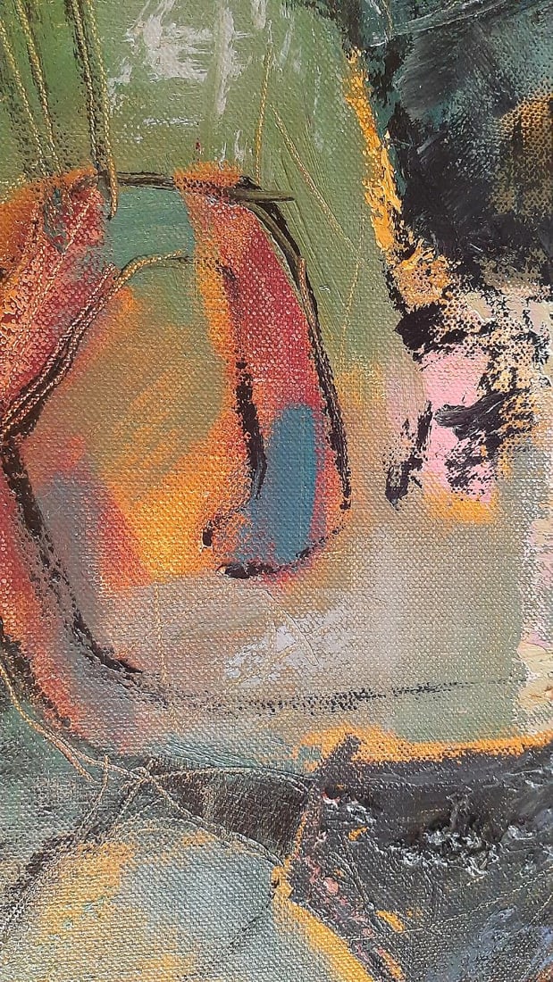 Abstract Oil painting signs Tetyana Shulyak - 6