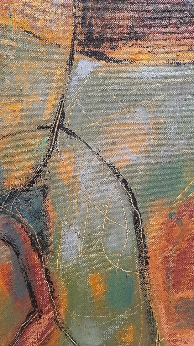 Abstract Oil painting signs Tetyana Shulyak - 7
