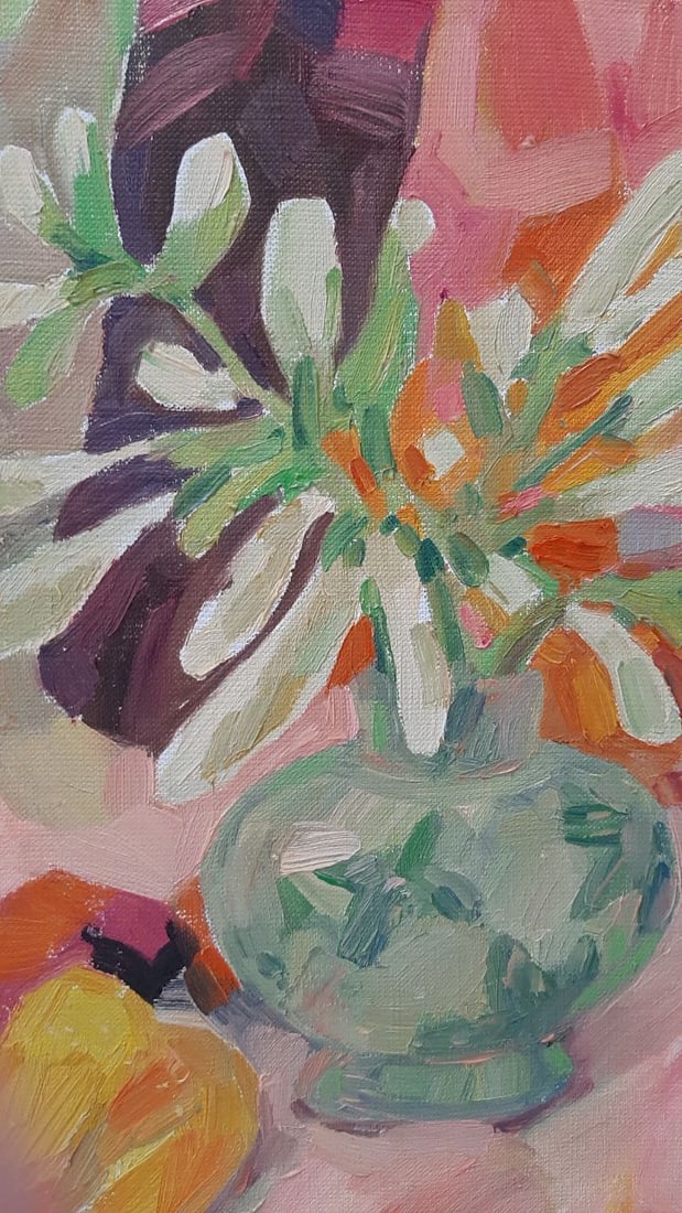 Abstract Oil painting End of summer Tetyana Shulyak - 3