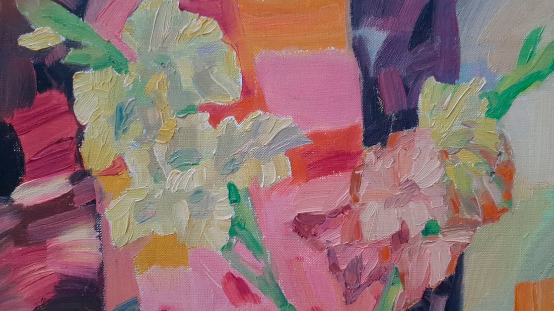 Abstract Oil painting End of summer Tetyana Shulyak - 9