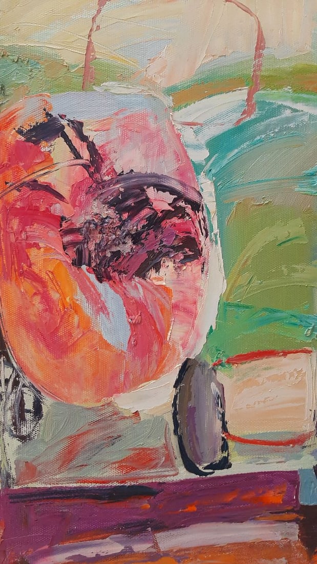 Abstract Oil painting Summer cocktail Tetyana Shulyak - 3