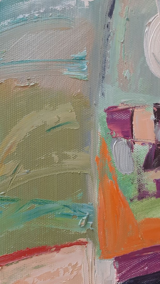 Abstract Oil painting Summer cocktail Tetyana Shulyak - 6