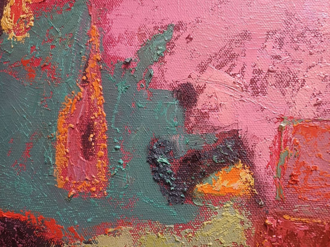 Abstract Oil painting Penetration Tetyana Shulyak - 3