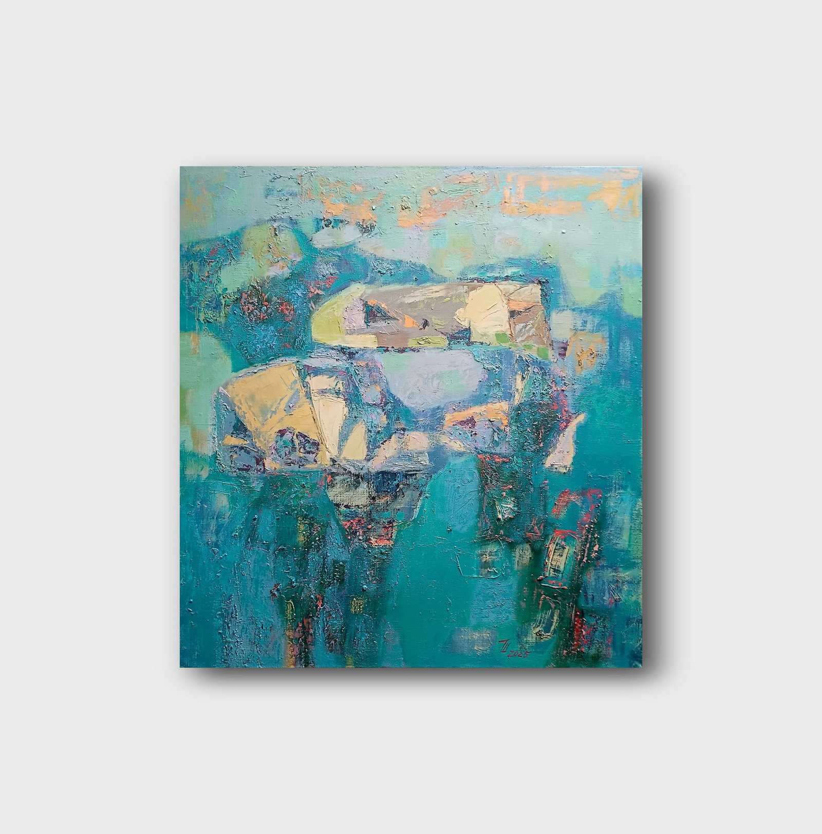 Abstract Oil painting Island Tetyana Shulyak - 6