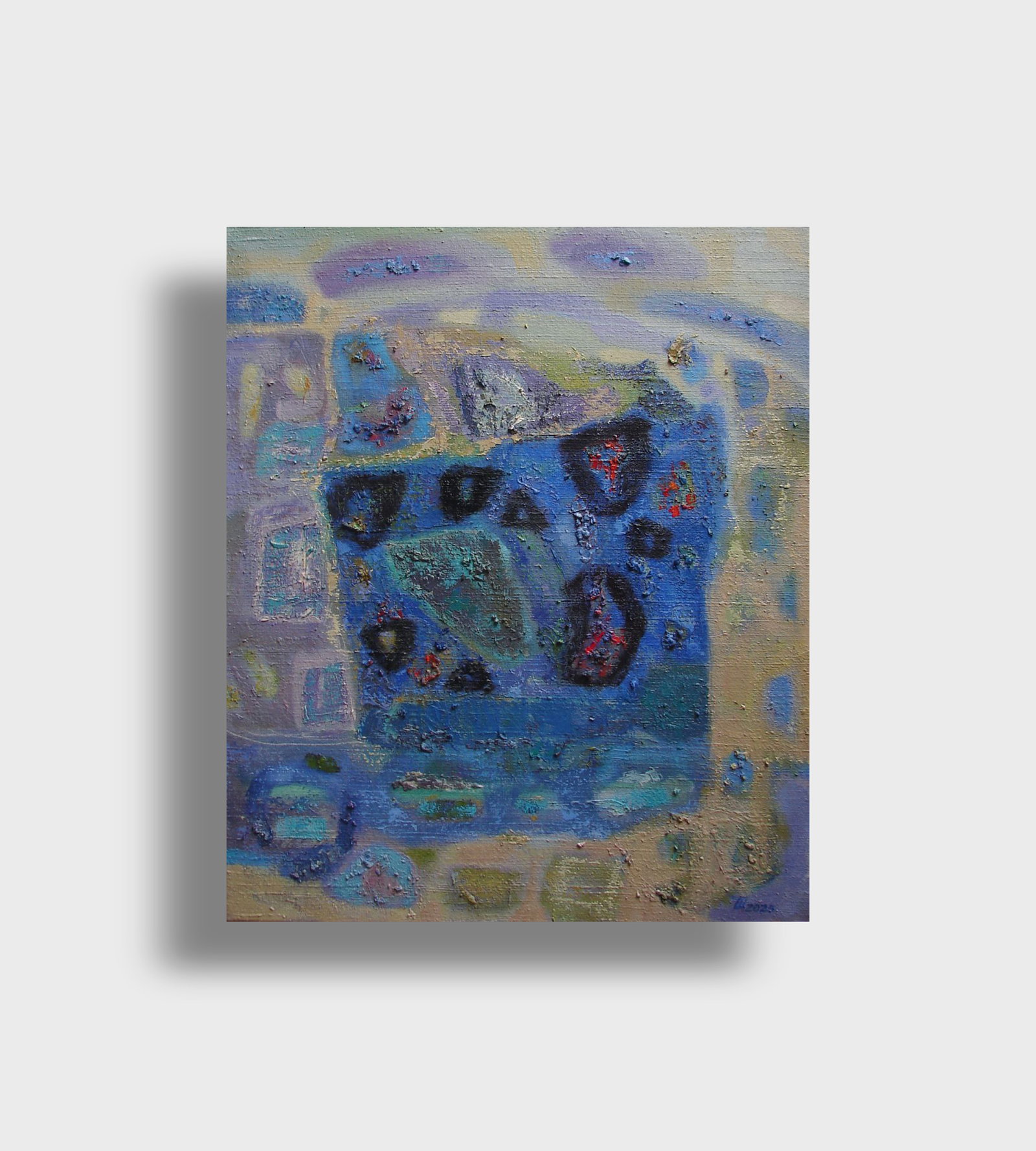 Abstract Oil painting Moonlit night Tetyana Shulyak - 6