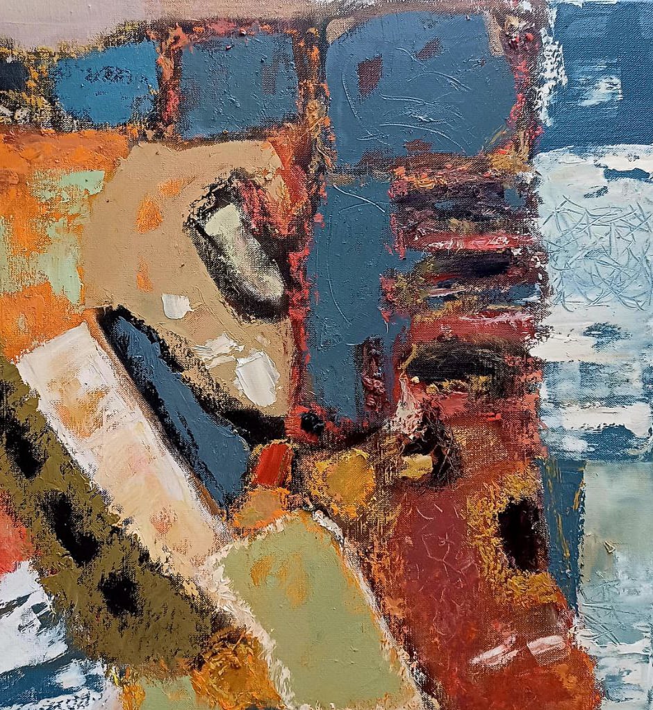 Abstract Oil painting Mention of Copenhagen Tetyana Shulyak - 6