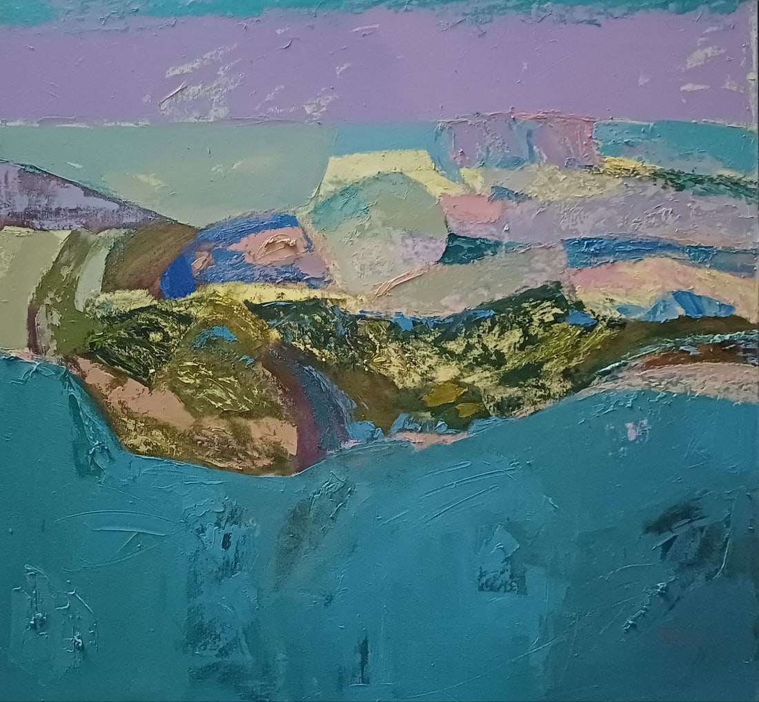 Oil painting Deep water Tetyana Shulyak: Title: Oil painting Deep water Tetyana Shulyak Description: 48Sl Painter: Tetyana Shulyak Size: 65x70 cm/25.59x27.55 inches Components: oil, canvas Original painting ERA: 2025 Short information: