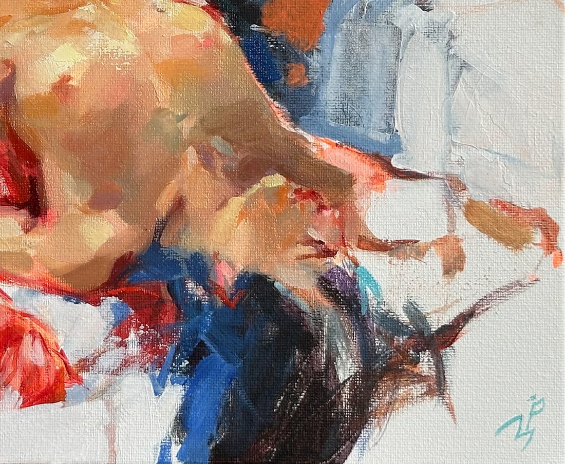 Oil portrait painting Figure Ivan T. - 4