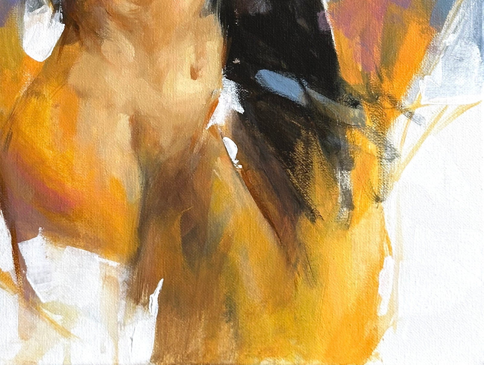Oil portrait painting Figure Model Ivan T. - 3