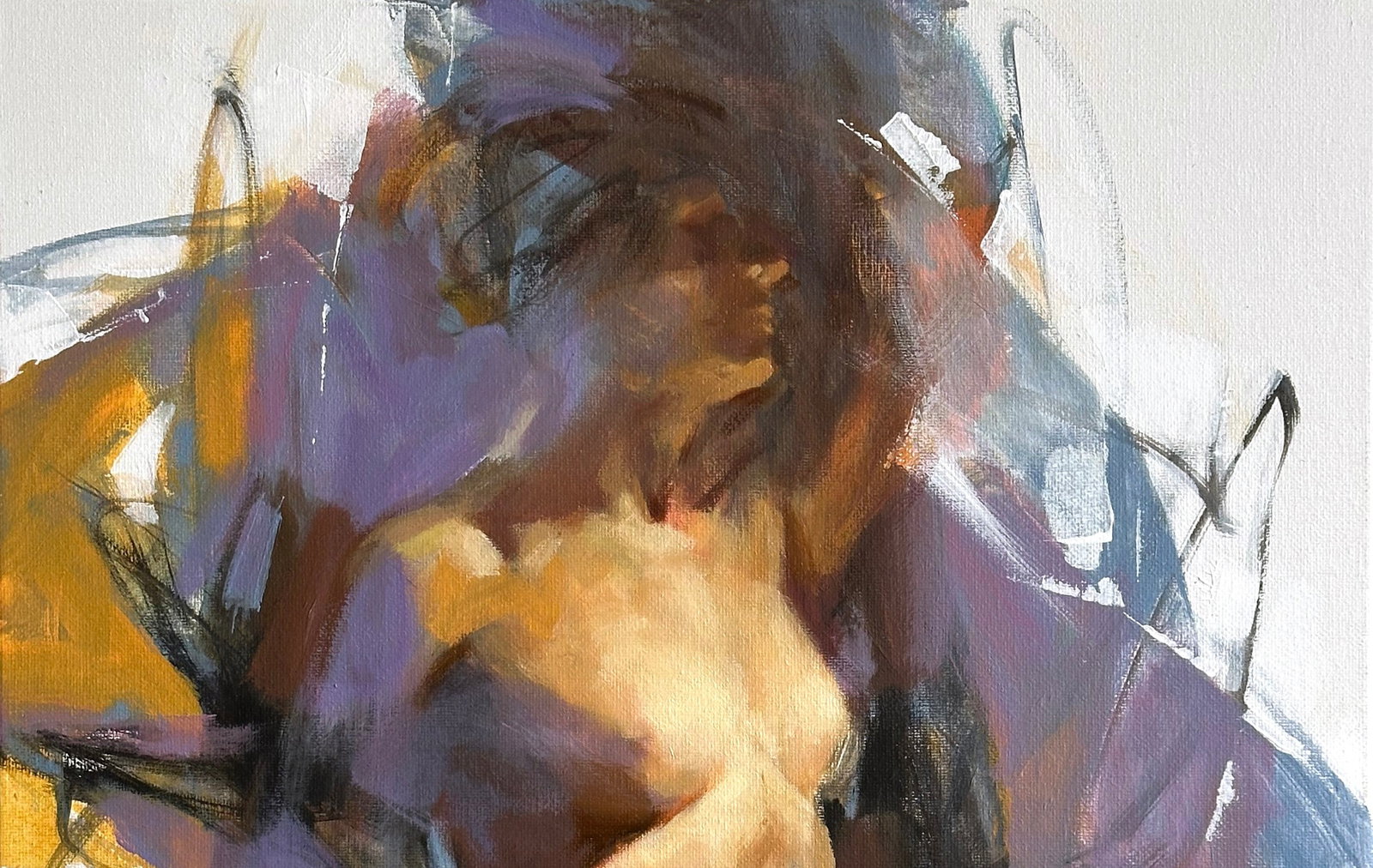Oil portrait painting Figure Model Ivan T. - 7