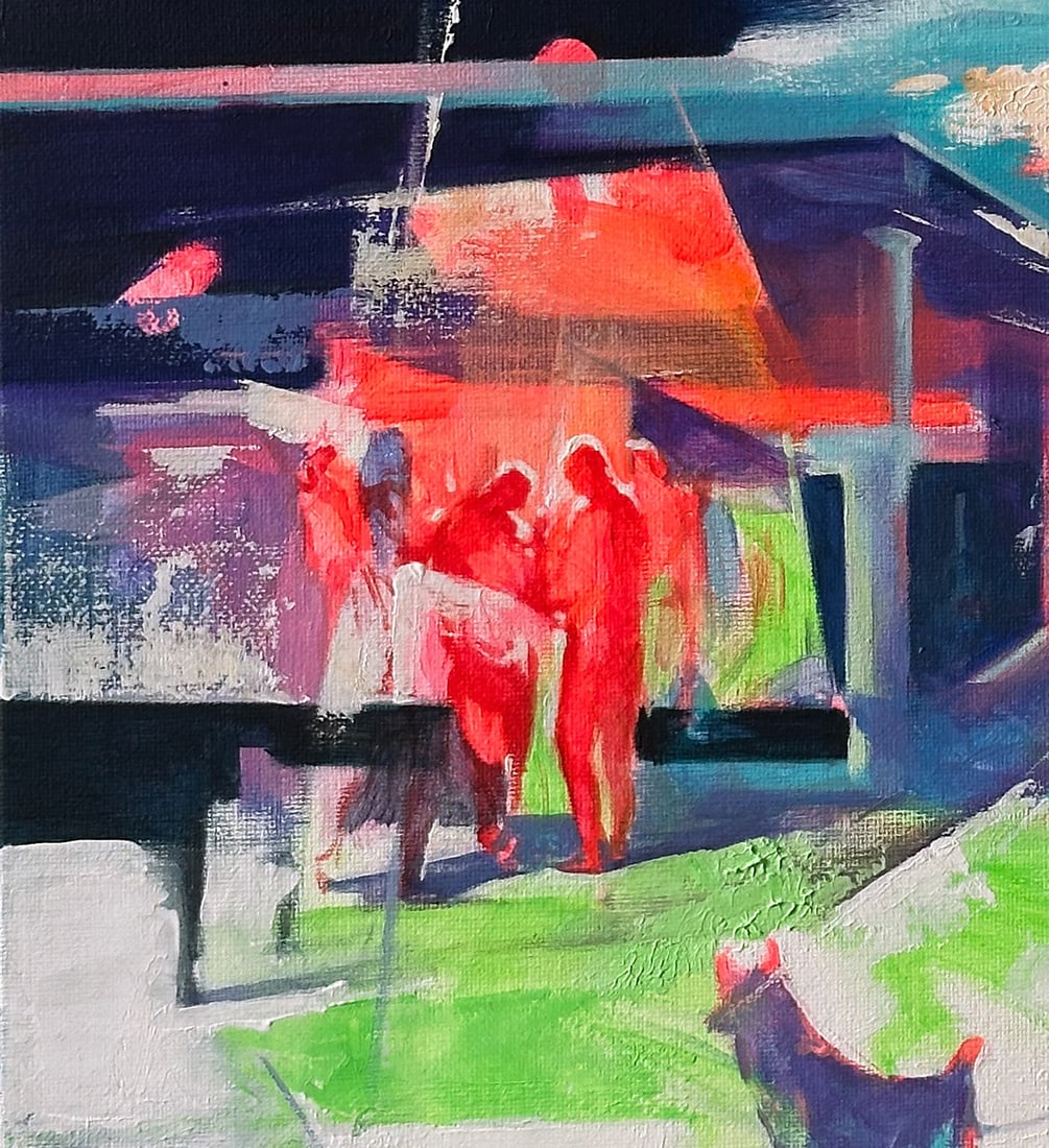 Oil genre painting Impresa Ivan T. - 5