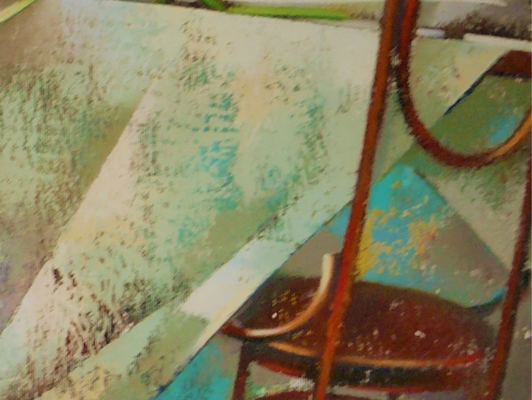 Oil painting white tablecloth Oksana Kyrylenko - 6