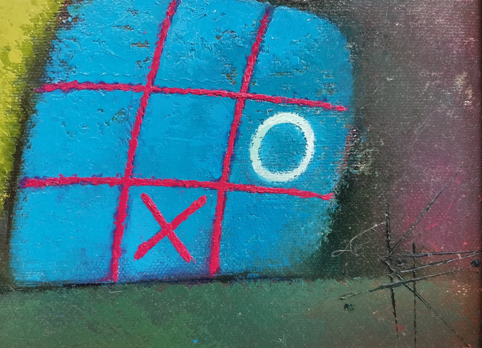 Abstract Oil painting Game Oksana Kyrylenko - 3