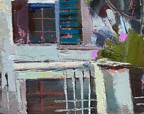 Abstract Oil painting Resort house Oksana Kyrylenko - 5
