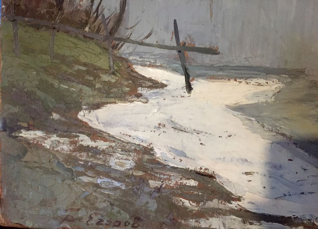 Oil painting Frost Egorov Boris Kuzmich - 5