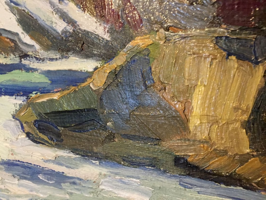 Oil painting Snow plain Kharchenko Vladimir Ivanovich - 6