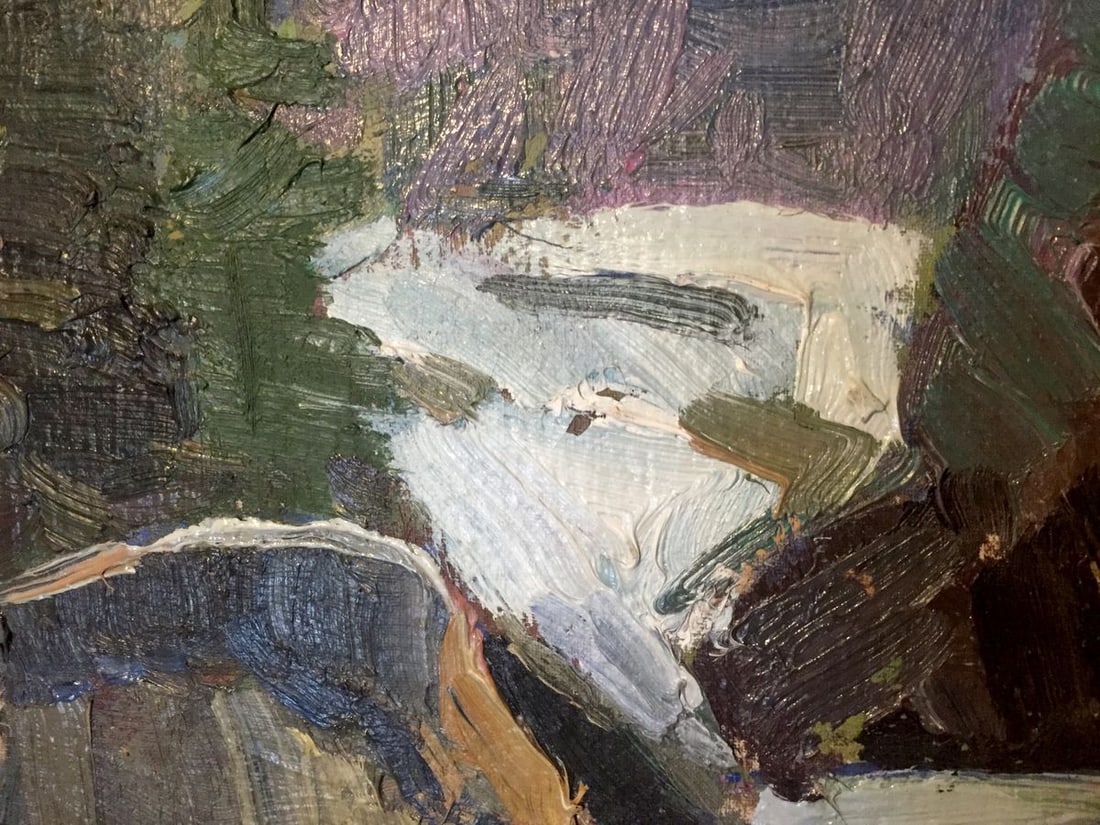 Oil painting Snow plain Kharchenko Vladimir Ivanovich - 8
