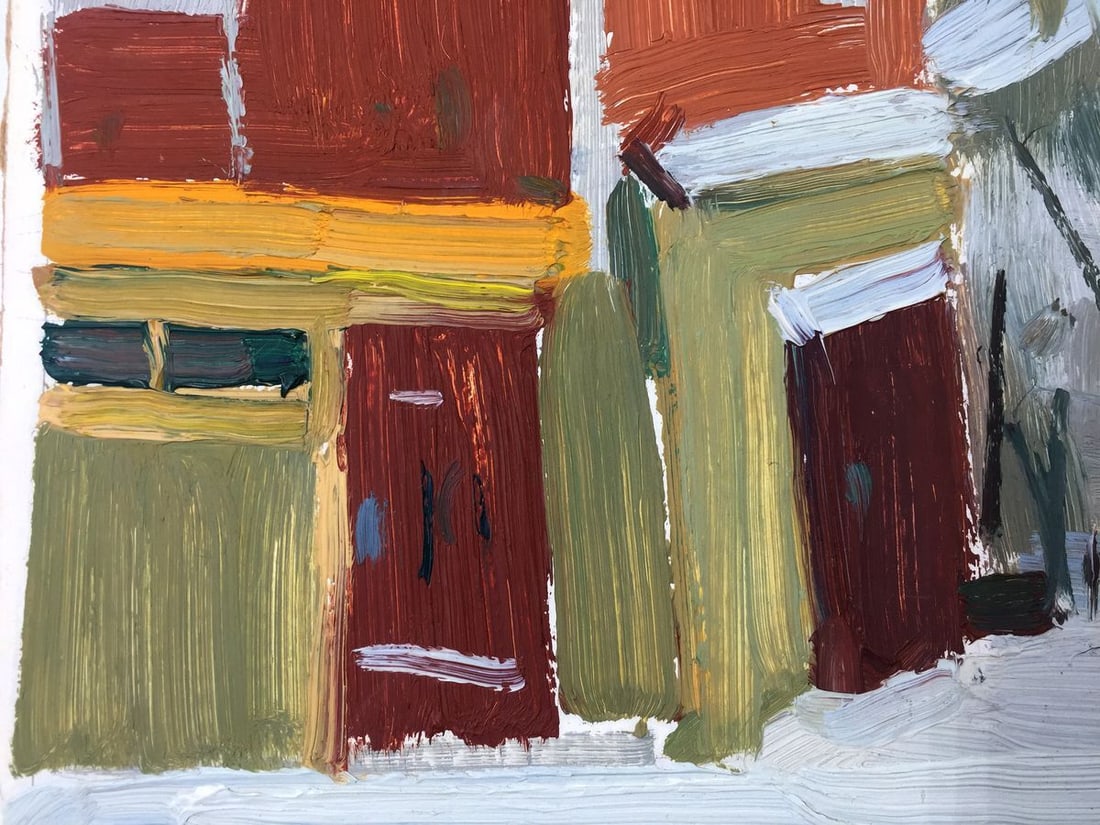 Oil painting Artist's workshop Sergei Alekseevich Grigoriev - 6