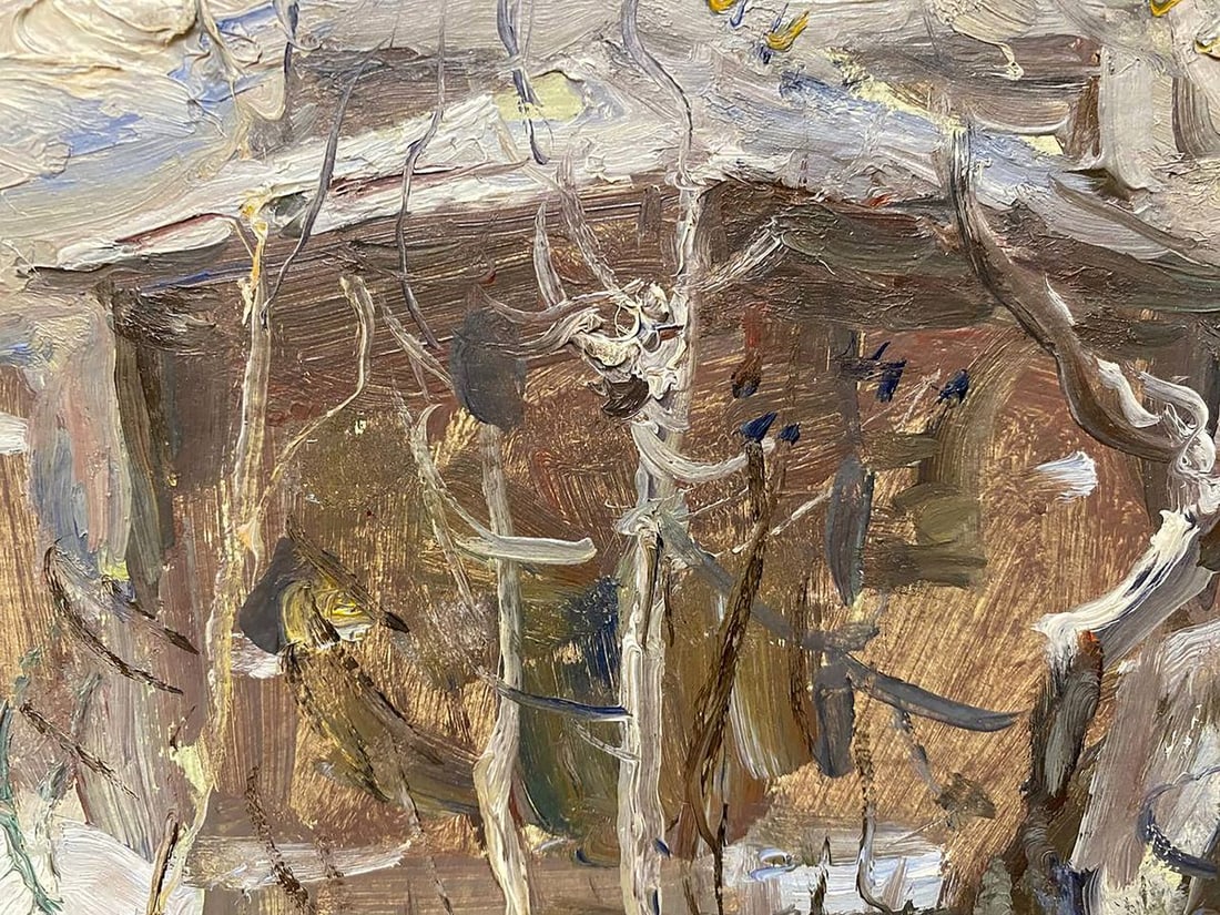 Oil painting Winter Petrashevsky Stanislav Vasilievich - 3