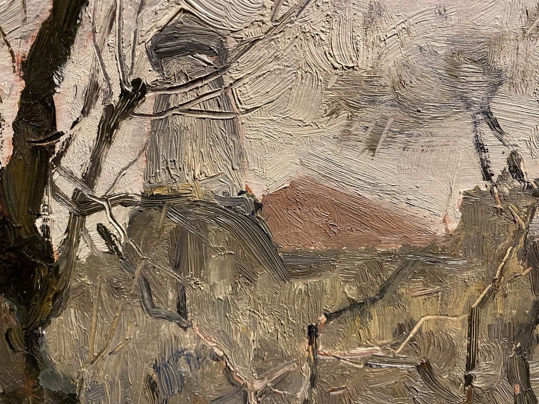 Oil painting Gray day Evgeniy Tkachenko - 4